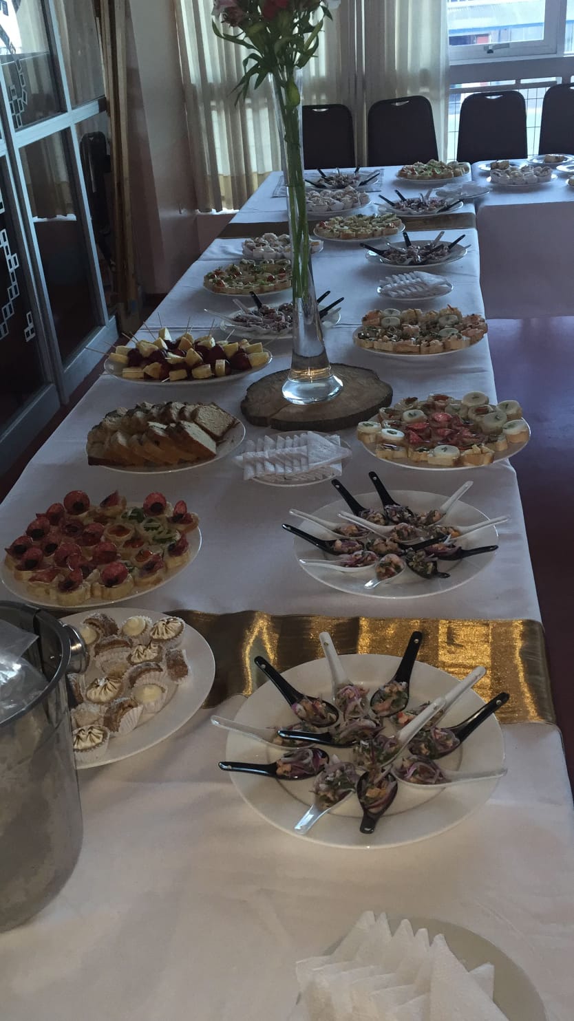Montaje Buffet Cocteleria Completo