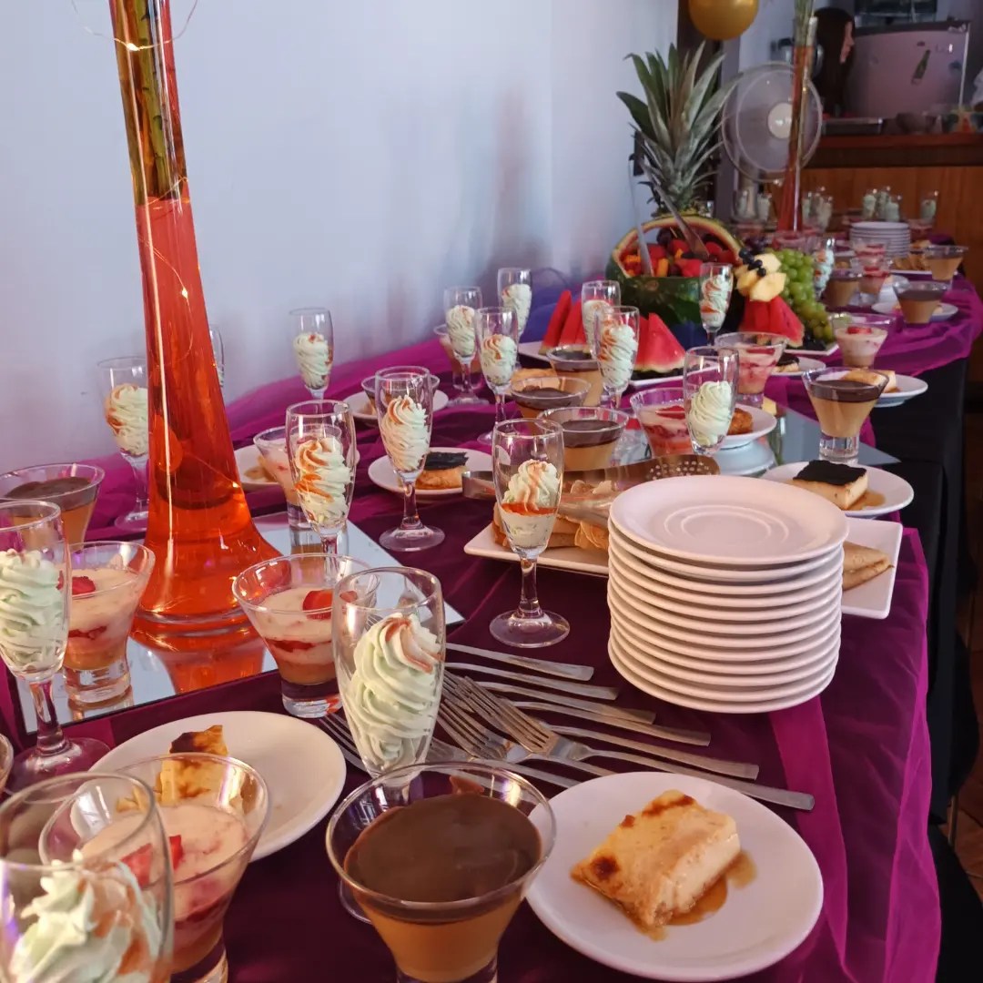 Montaje Buffet Postres Royal