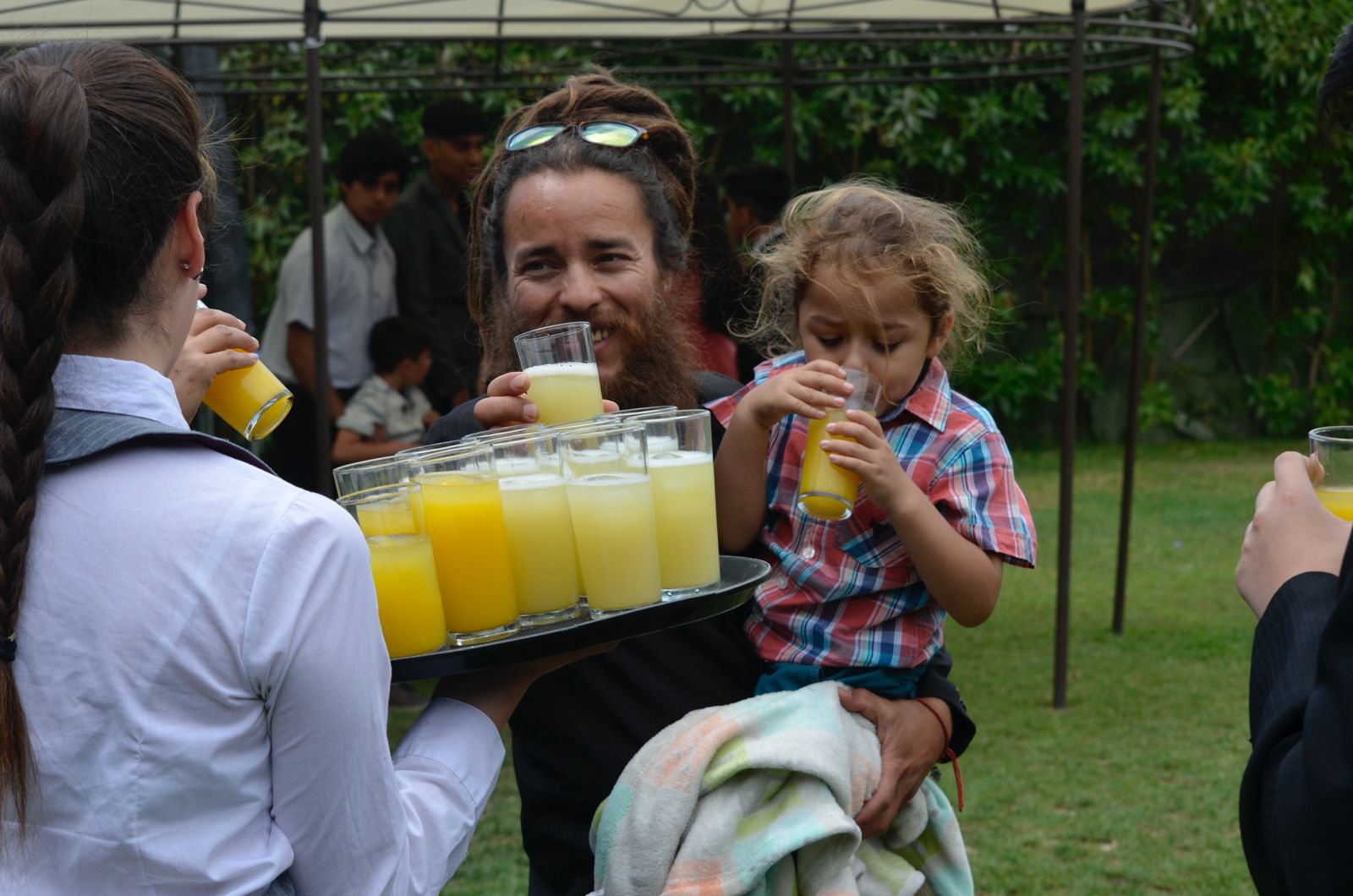 Servicio Jugos Recepcion